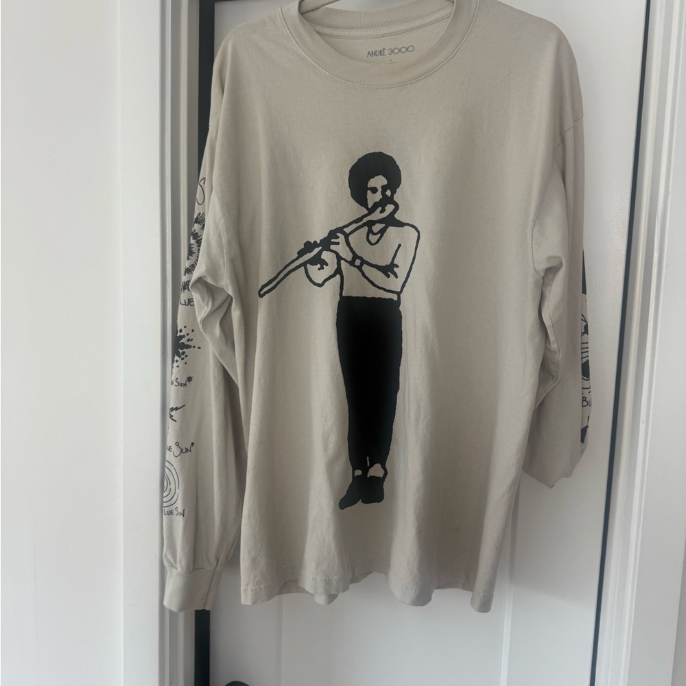 Andre 3000 merch Graphic Long Sleeve Tee